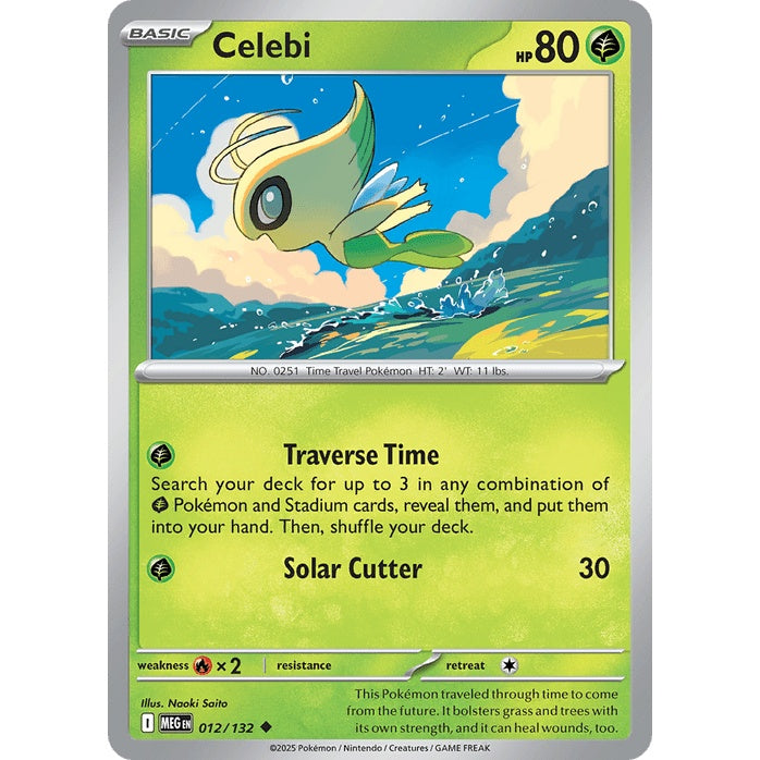 Celebi - Mega Evolution (Uncommon) [MEG-12] English / Near Mint / Normal