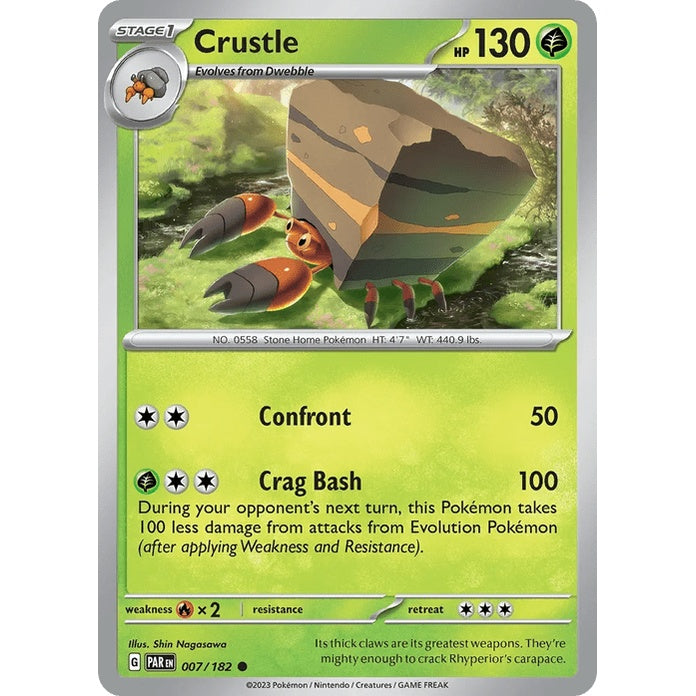 Crustle - Paradox Rift (Common) [PAR-7] English / Near Mint / Normal