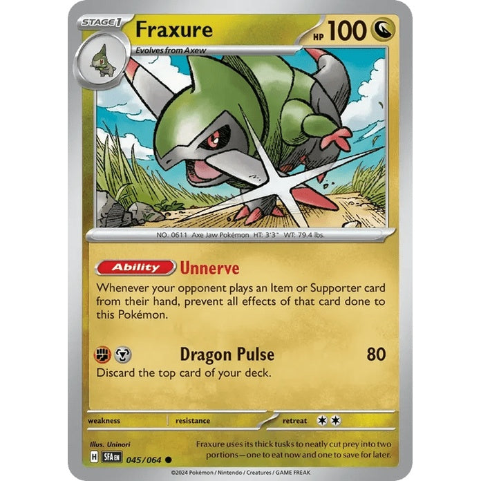 Fraxure - Shrouded Fable (Common) [SFA-45] English / Near Mint / Normal