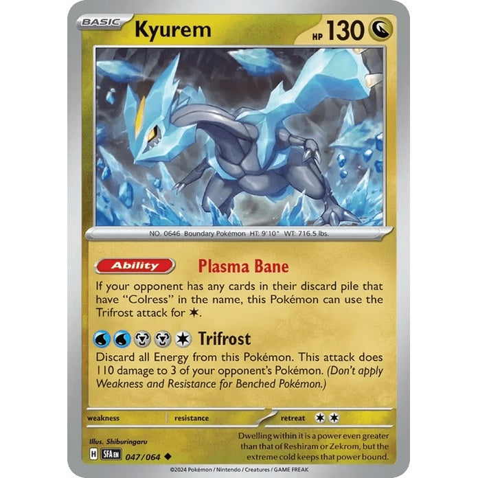 Kyurem - Shrouded Fable (Uncommon) [SFA-47] English / Near Mint / Normal