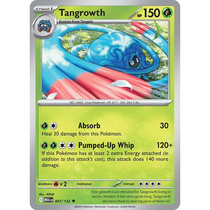 Tangrowth - Mega Evolution (Uncommon) [MEG-7] English / Near Mint / Normal