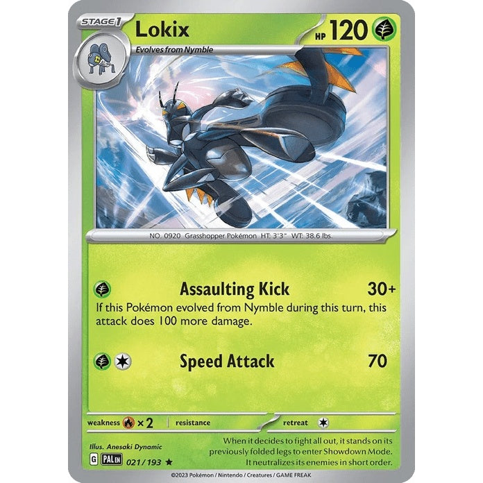 Lokix - Paldea Evolved (Rare) [PAL-21] English / Near Mint / Normal