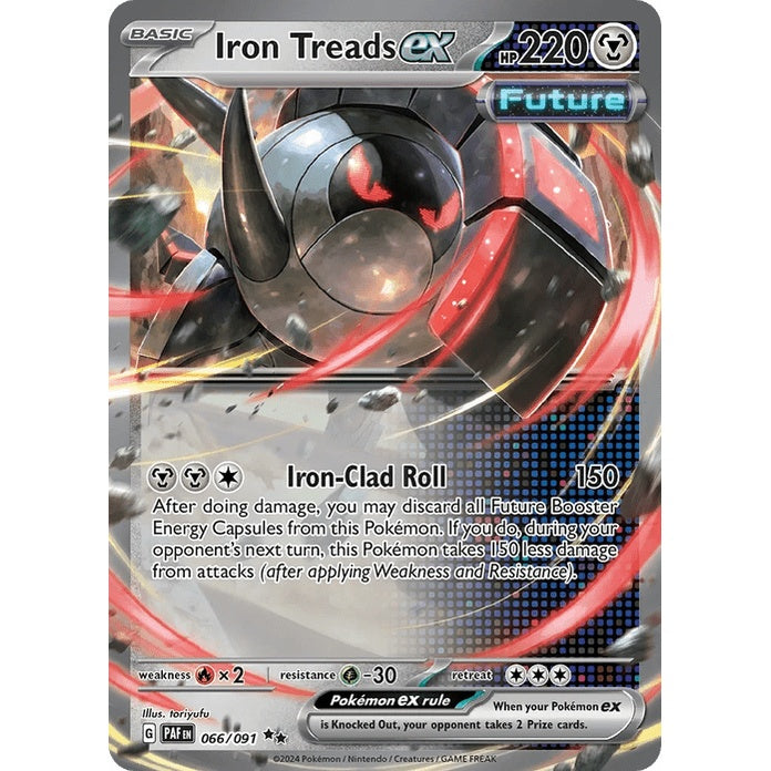 Iron Treads ex - Paldean Fates (Double Rare) [PAF-66] English / Near Mint / Normal