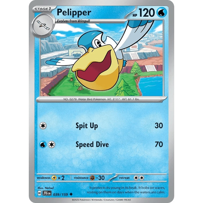 Pelipper - Journey Together (Uncommon) [JTG-39] English / Near Mint / Normal