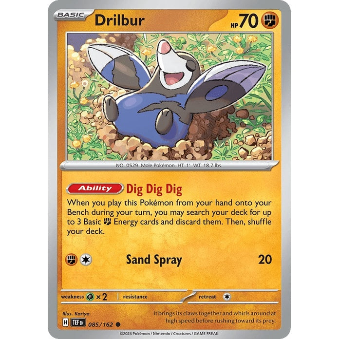 Drilbur - Temporal Forces (Common) [TEF-85] English / Near Mint / Normal