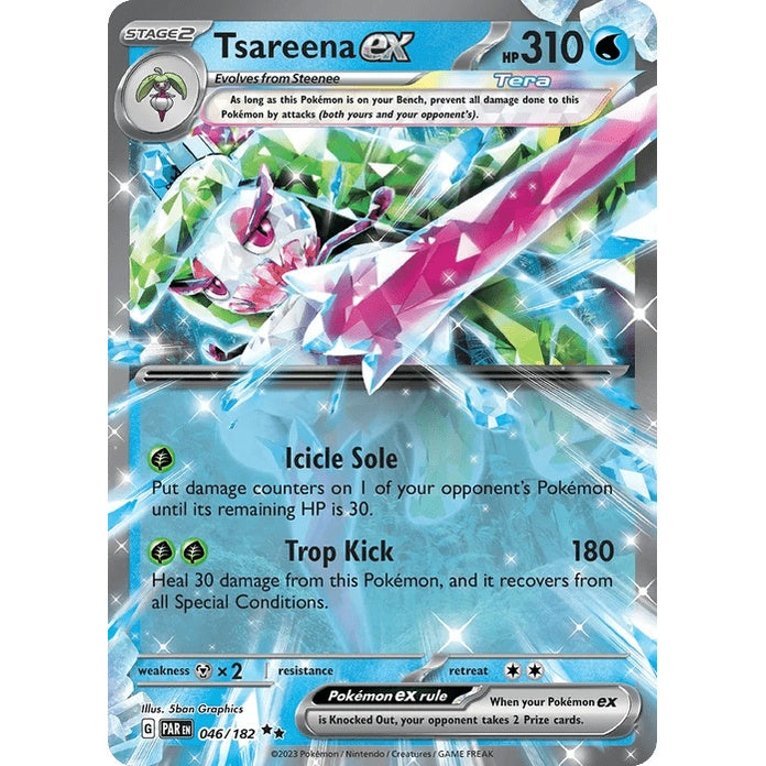Tsareena ex - Paradox Rift (Double Rare) [PAR-46] English / Near Mint / Normal