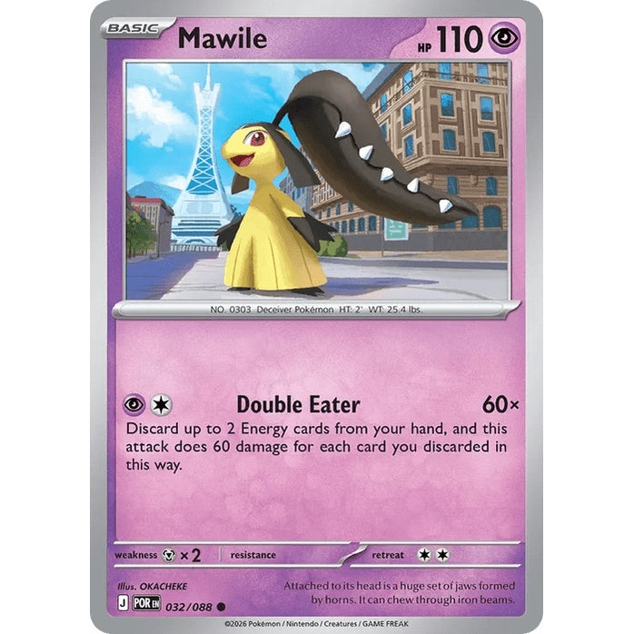 Mawile - Perfect Order (Common) [POR-32] English / Near Mint / Normal