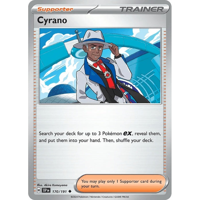 Cyrano - Surging Sparks (Uncommon) [SSP-170] English / Near Mint / Normal