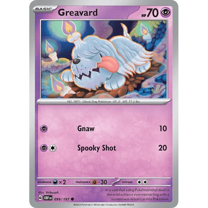 Greavard - Obsidian Flames (Common) [OBF-99] English / Near Mint / Normal