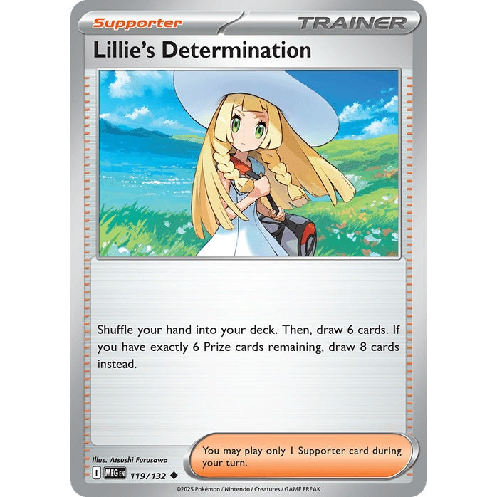 Lillie's Determination - Mega Evolution (Uncommon) [MEG-119] English / Near Mint / Normal