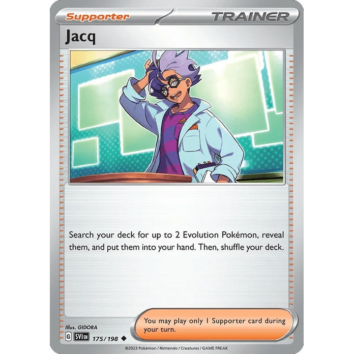 Jacq - Scarlet & Violet (Uncommon) [SVI-175] English / Near Mint / Normal
