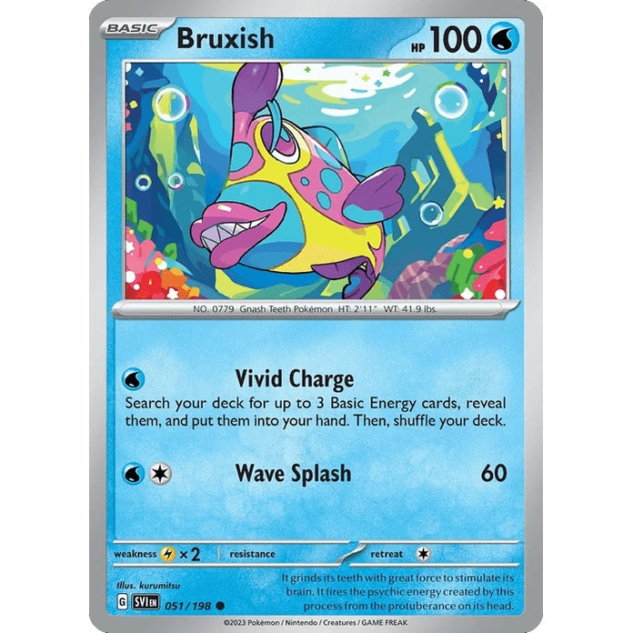 Bruxish - Scarlet & Violet (Common) [SVI-51] English / Near Mint / Normal