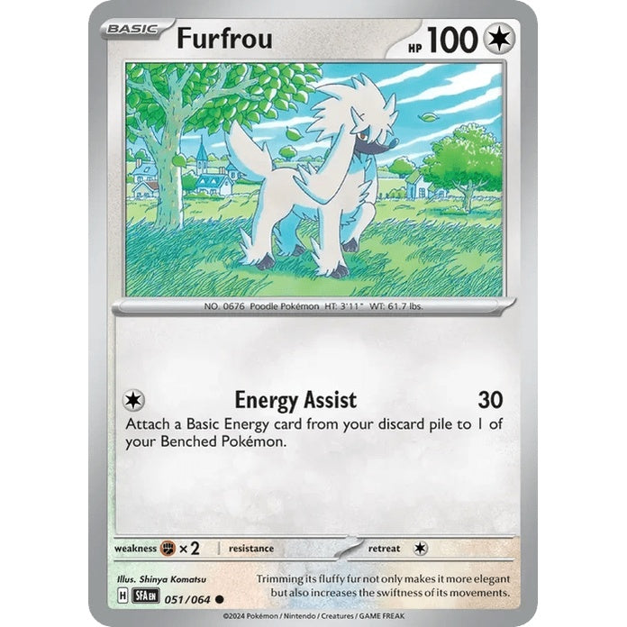 Furfrou - Shrouded Fable (Common) [SFA-51] English / Near Mint / Normal