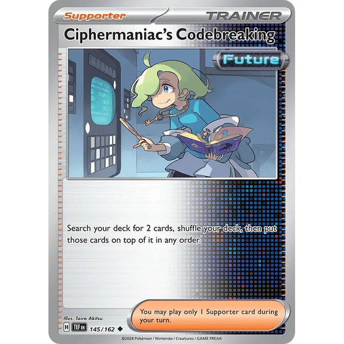 Ciphermaniac's Codebreaking - Temporal Forces (Uncommon) [TEF-145] English / Near Mint / Normal