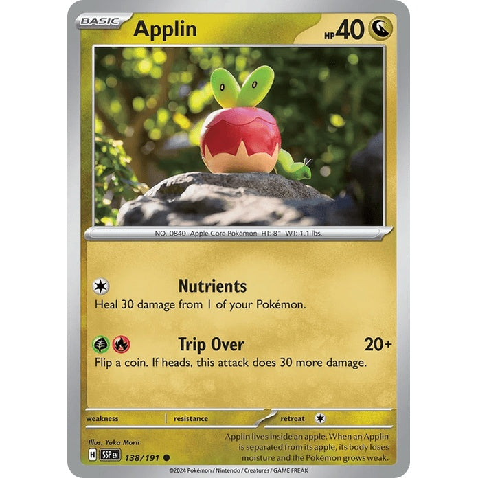 Applin - Surging Sparks (Common) [SSP-138] English / Near Mint / Normal
