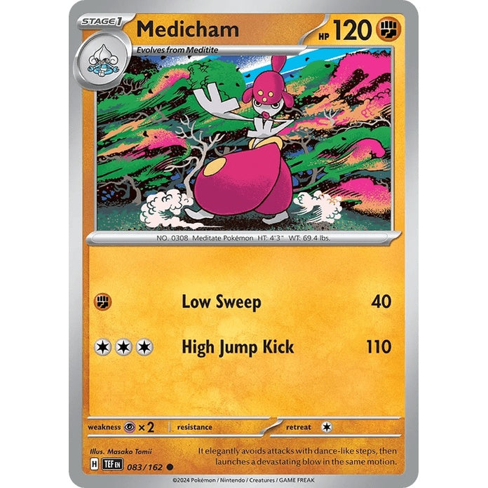 Medicham - Temporal Forces (Common) [TEF-83] English / Near Mint / Normal