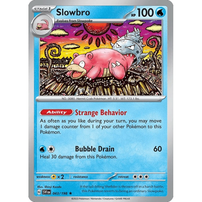 Slowbro - Scarlet & Violet (Rare) [SVI-43] English / Near Mint / Normal