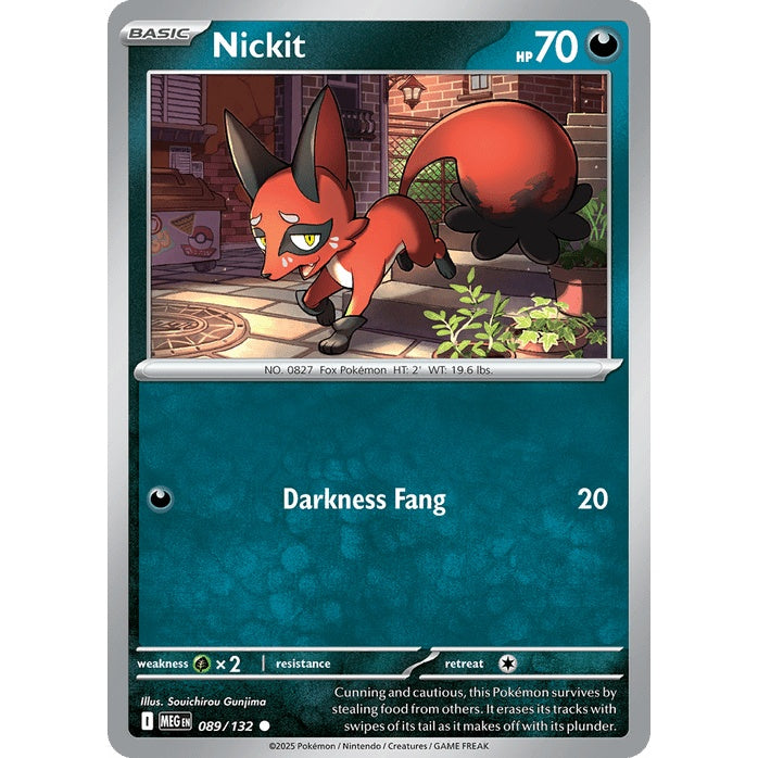Nickit - Mega Evolution (Common) [MEG-89] English / Near Mint / Normal