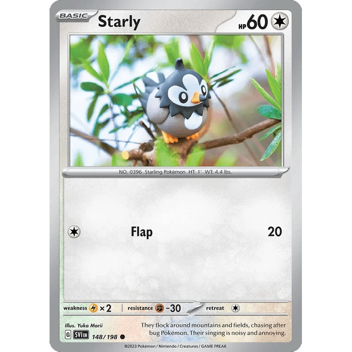 Starly - Scarlet & Violet (Common) [SVI-148] English / Near Mint / Normal