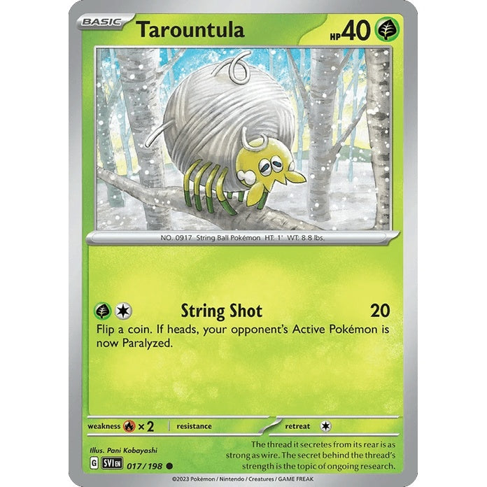 Tarountula - Scarlet & Violet (Common) [SVI-17] English / Near Mint / Normal