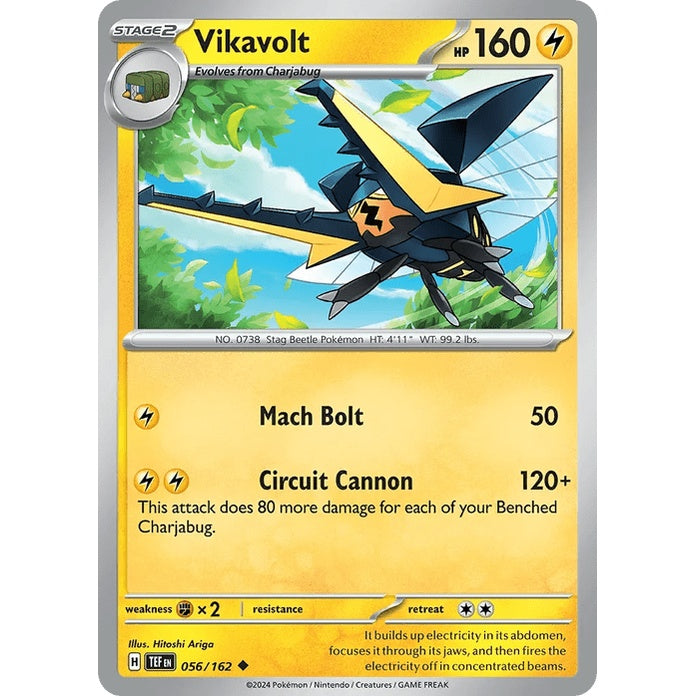 Vikavolt - Temporal Forces (Uncommon) [TEF-56] English / Near Mint / Normal