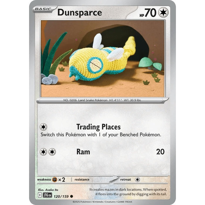 Dunsparce - Journey Together (Common) [JTG-120] English / Near Mint / Normal