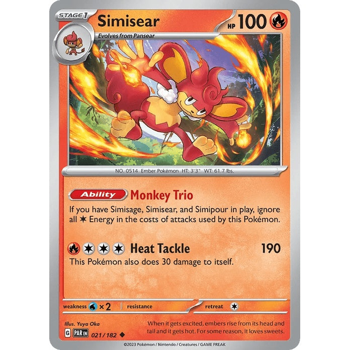Simisear - Paradox Rift (Uncommon) [PAR-21] English / Near Mint / Normal