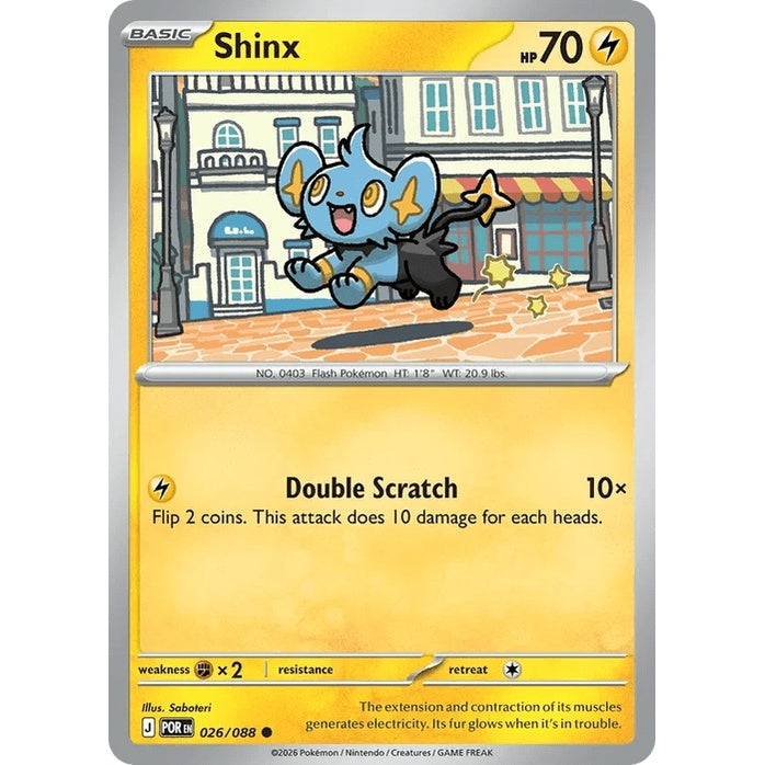 Shinx - Perfect Order (Common) [POR-26] English / Near Mint / Normal
