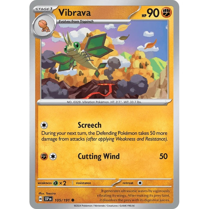 Vibrava - Surging Sparks (Common) [SSP-105] English / Near Mint / Normal