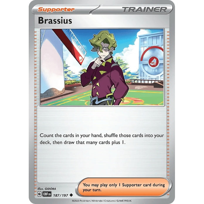 Brassius - Obsidian Flames (Uncommon) [OBF-187] English / Near Mint / Normal