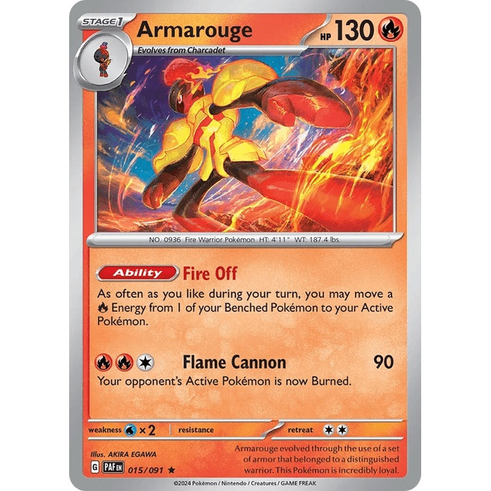 Armarouge - Paldean Fates (Rare) [PAF-15] English / Near Mint / Normal