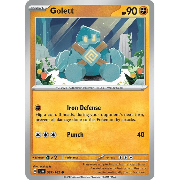 Golett - Temporal Forces (Common) [TEF-87] English / Near Mint / Normal