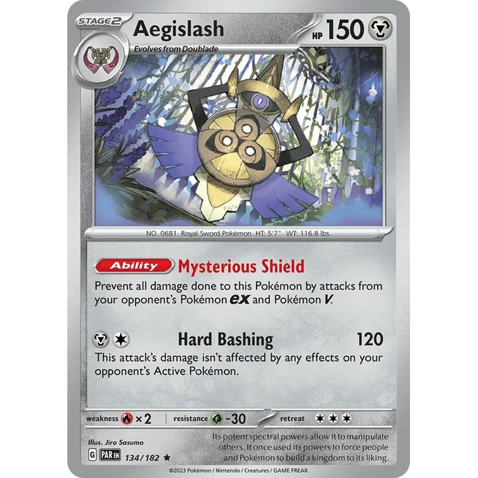 Aegislash - Paradox Rift (Rare) [PAR-134] English / Near Mint / Normal