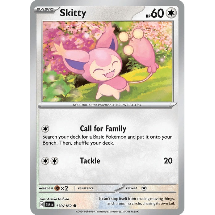 Skitty - Temporal Forces (Common) [TEF-130] English / Near Mint / Normal