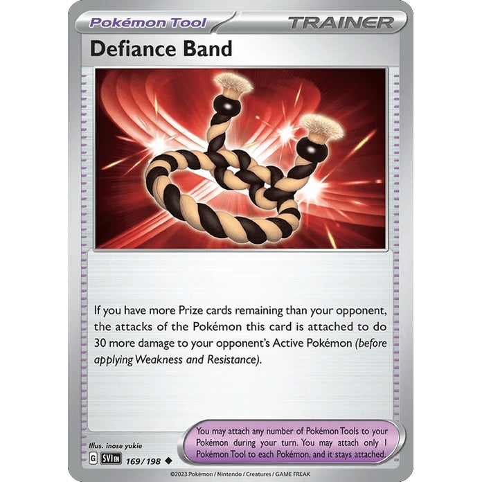 Defiance Band - Scarlet & Violet (Uncommon) [SVI-169] English / Near Mint / Normal