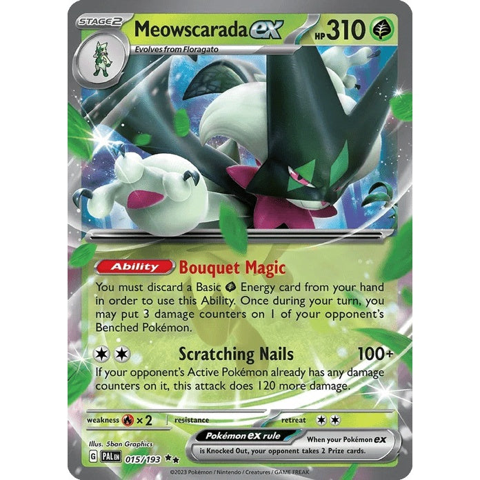 Meowscarada ex - Paldea Evolved (Double Rare) [PAL-15] English / Near Mint / Normal