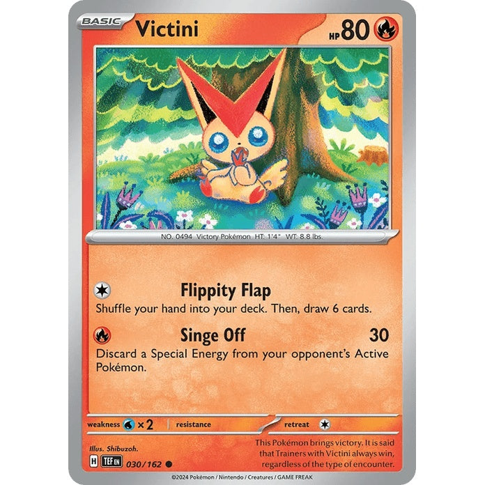 Victini - Temporal Forces (Common) [TEF-30] English / Near Mint / Normal