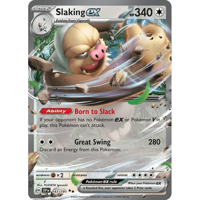 Slaking ex - Surging Sparks (Double Rare) [SSP-147] English / Near Mint / Normal