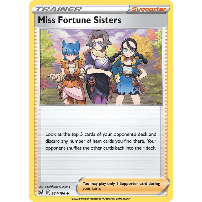 Miss Fortune Sisters - Lost Origin (Uncommon) [LOR-164] English / Near Mint / Normal