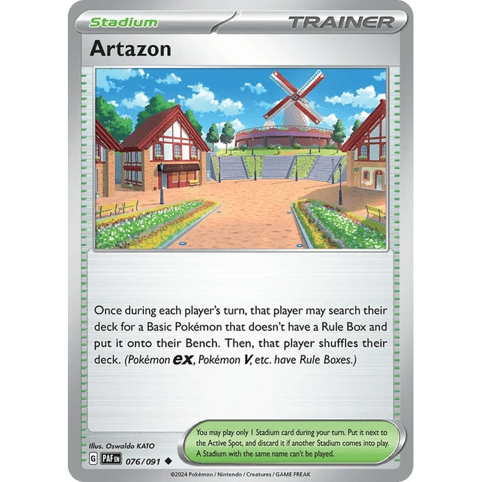Artazon - Paldean Fates (Uncommon) [PAF-76] English / Near Mint / Normal