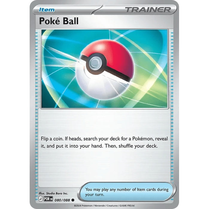 Poké Ball - Perfect Order (Common) [POR-80] English / Near Mint / Normal