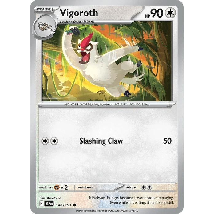 Vigoroth - Surging Sparks (Common) [SSP-146] English / Near Mint / Normal