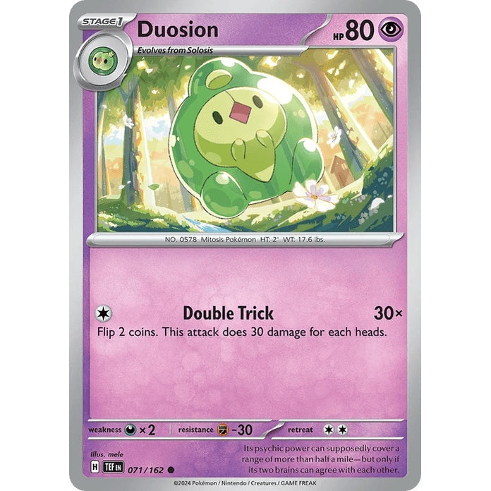 Duosion - Temporal Forces (Common) [TEF-71] English / Near Mint / Normal