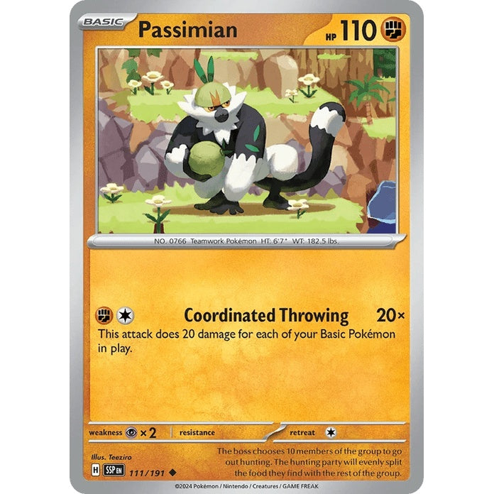 Passimian - Surging Sparks (Uncommon) [SSP-111] English / Near Mint / Normal