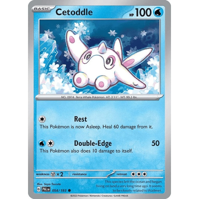Cetoddle - Paldea Evolved (Common) [PAL-54] English / Near Mint / Normal