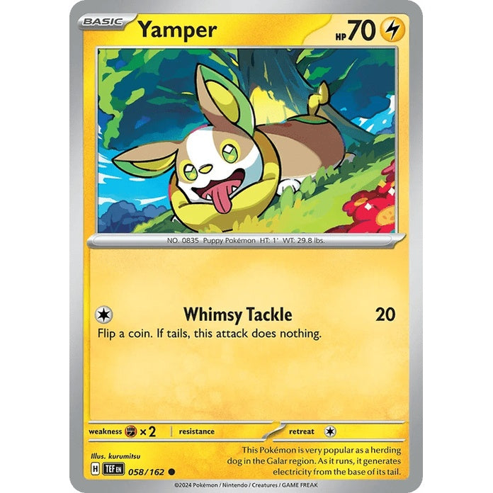 Yamper - Temporal Forces (Common) [TEF-58] English / Near Mint / Normal