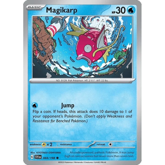 Magikarp - Scarlet & Violet (Common) [SVI-44] English / Near Mint / Normal