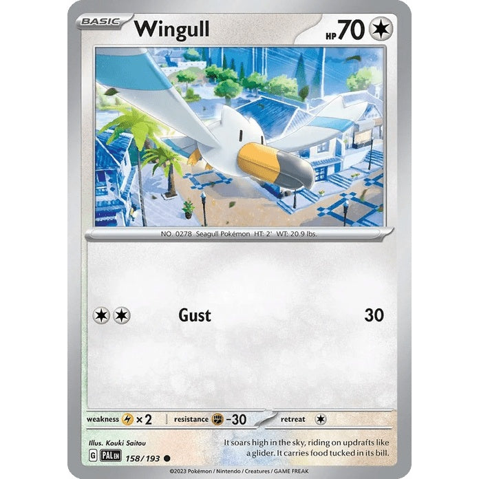 Wingull - Paldea Evolved (Common) [PAL-158] English / Near Mint / Normal