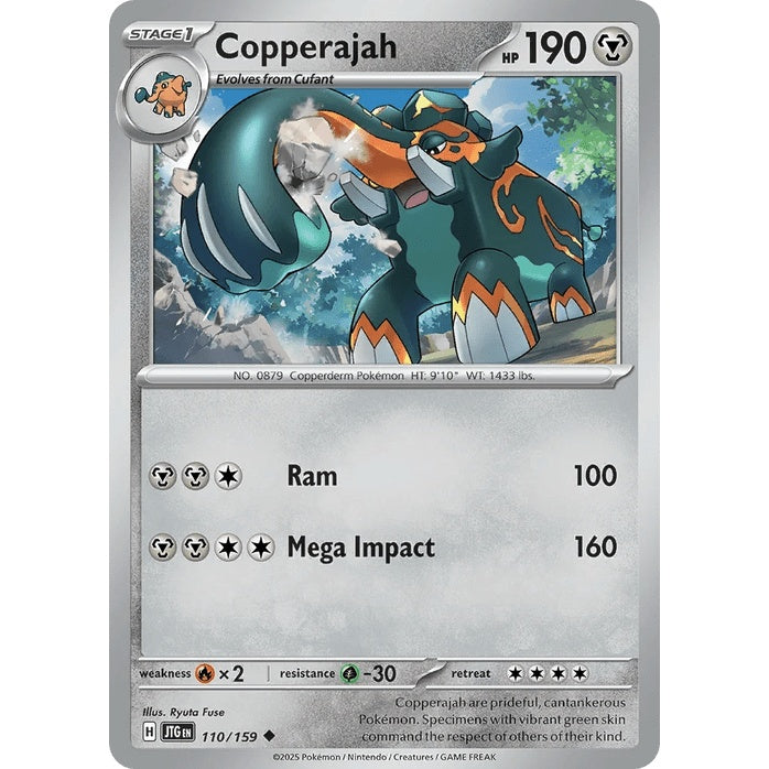 Copperajah - Journey Together (Uncommon) [JTG-110] English / Near Mint / Normal
