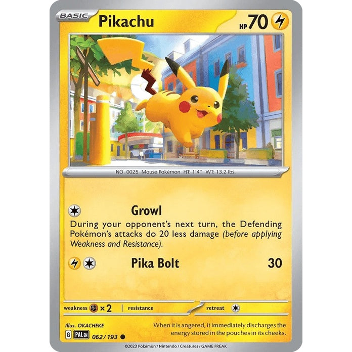 Pikachu - Paldea Evolved (Common) [PAL-62] English / Near Mint / Normal